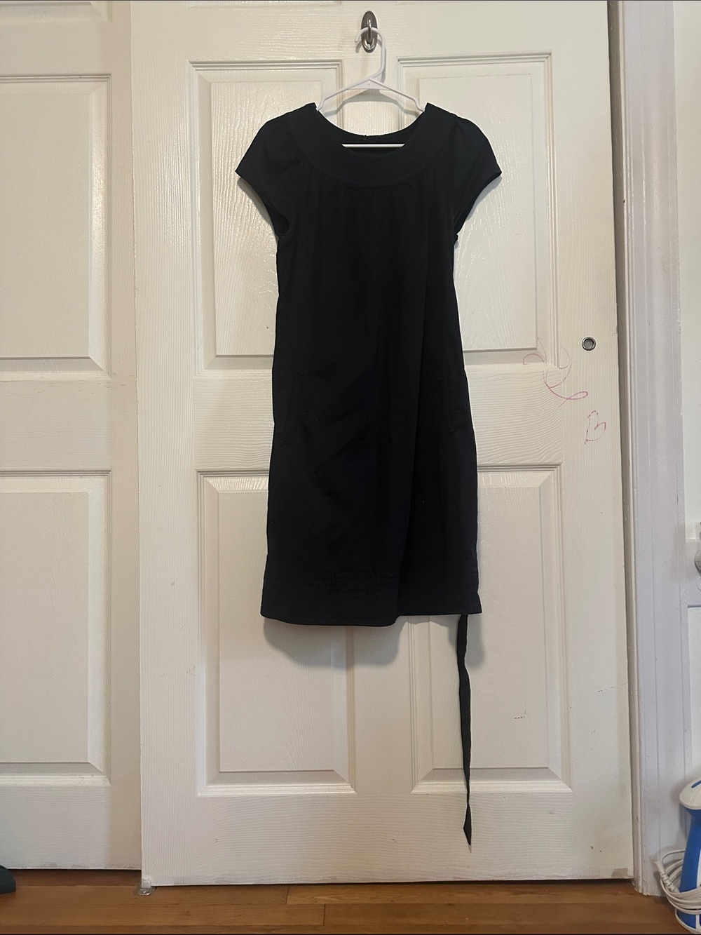 Merona Black Short Sleeve Shift Dress